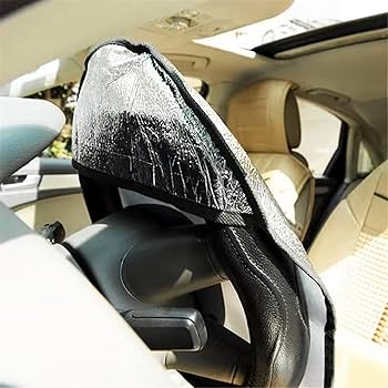 Cache-Volant Solaire Voiture — Aluminium Réfléchissant Anti-UV Pliable