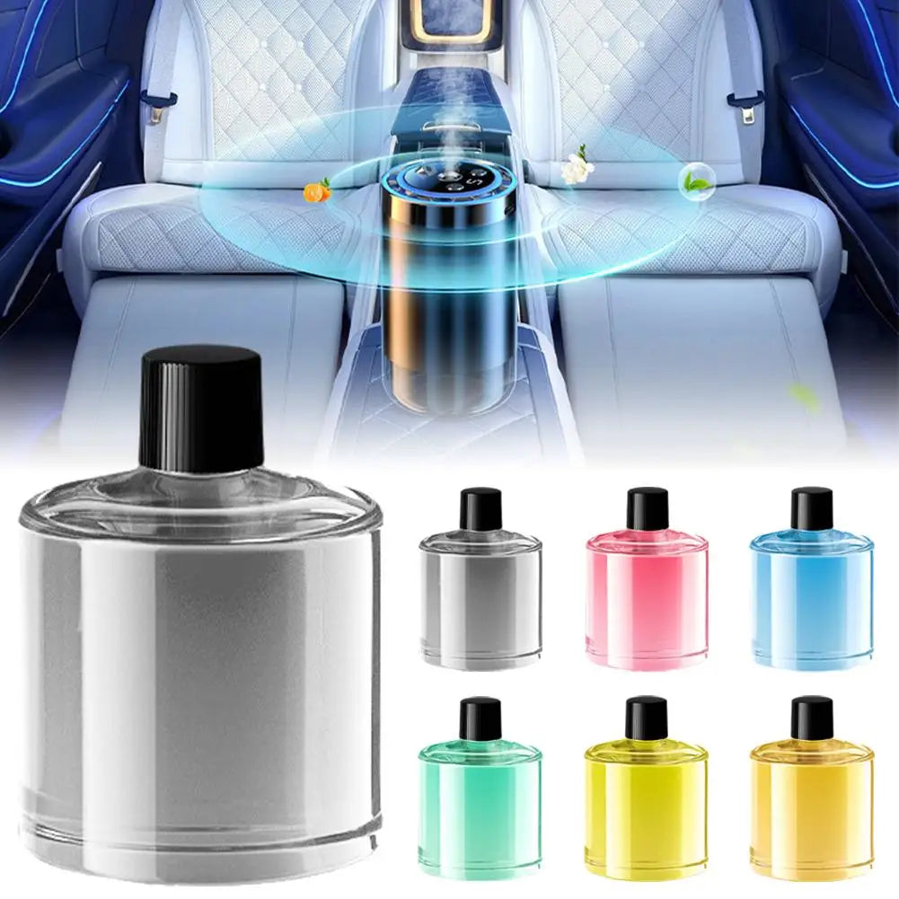 Désodorisant Voiture Ciel Étoilé — Diffuseur Parfum & Lumière d'Ambiance