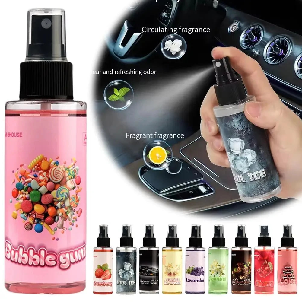 Spray Désodorisant Voiture — Parfum Frais Longue Durée
