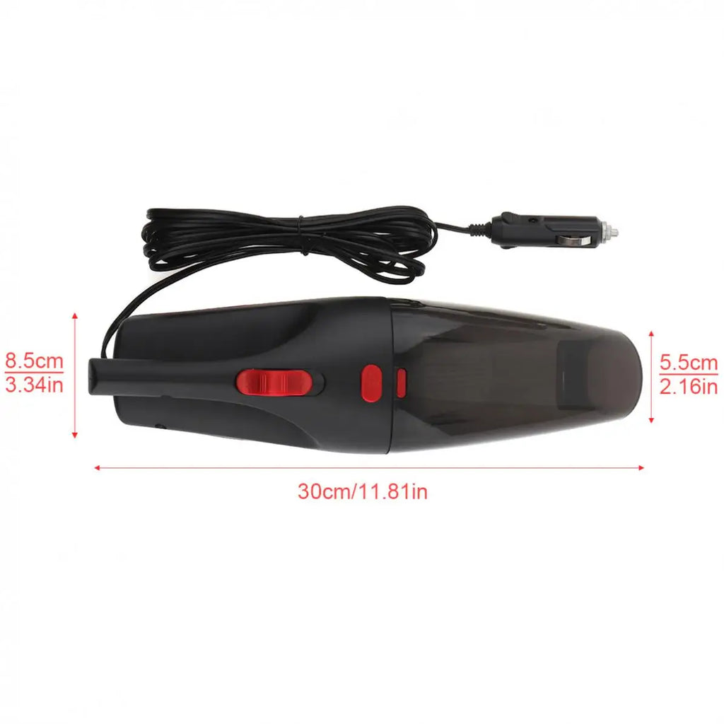 Aspirateur Voiture Portable 12V 120W — Humide & Sec, Filtre HEPA