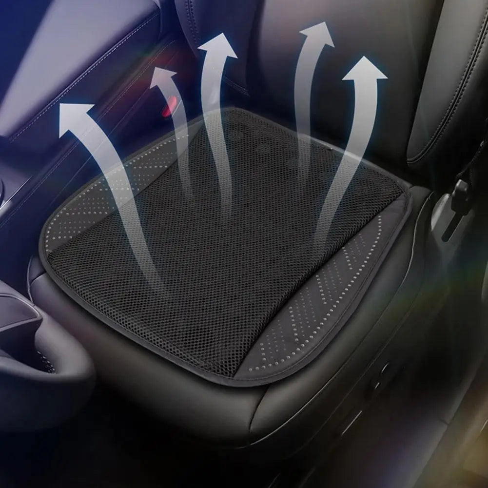 Coussin Refroidissement Siège Voiture USB — 5 ou 8 Ventilateurs Été