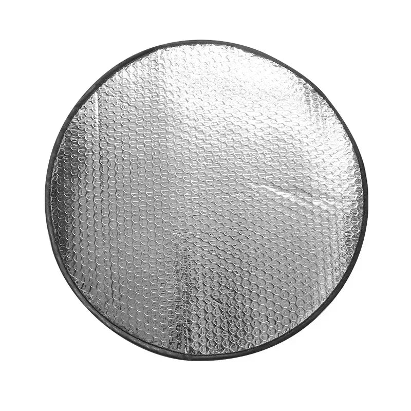 Cache-Volant Solaire Voiture — Aluminium Réfléchissant Anti-UV Pliable