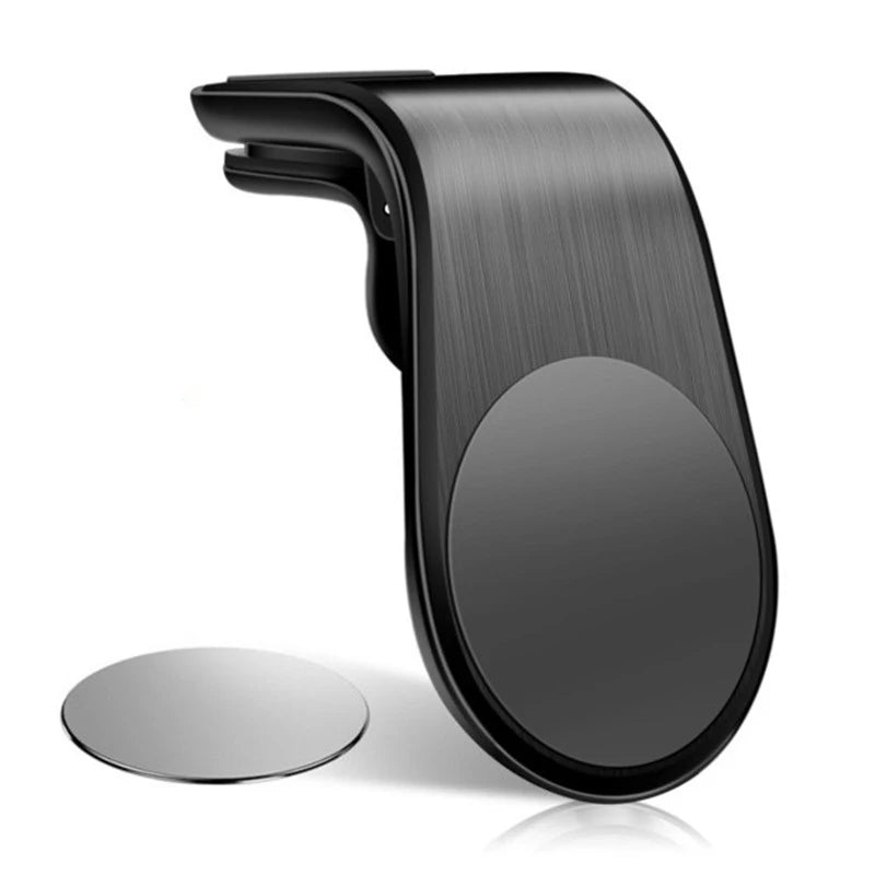 Support Téléphone Voiture Magnétique — Rotation 360° Grille d'Aération