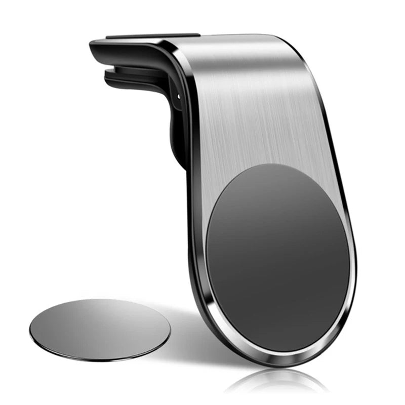 Support Téléphone Voiture Magnétique — Rotation 360° Grille d'Aération