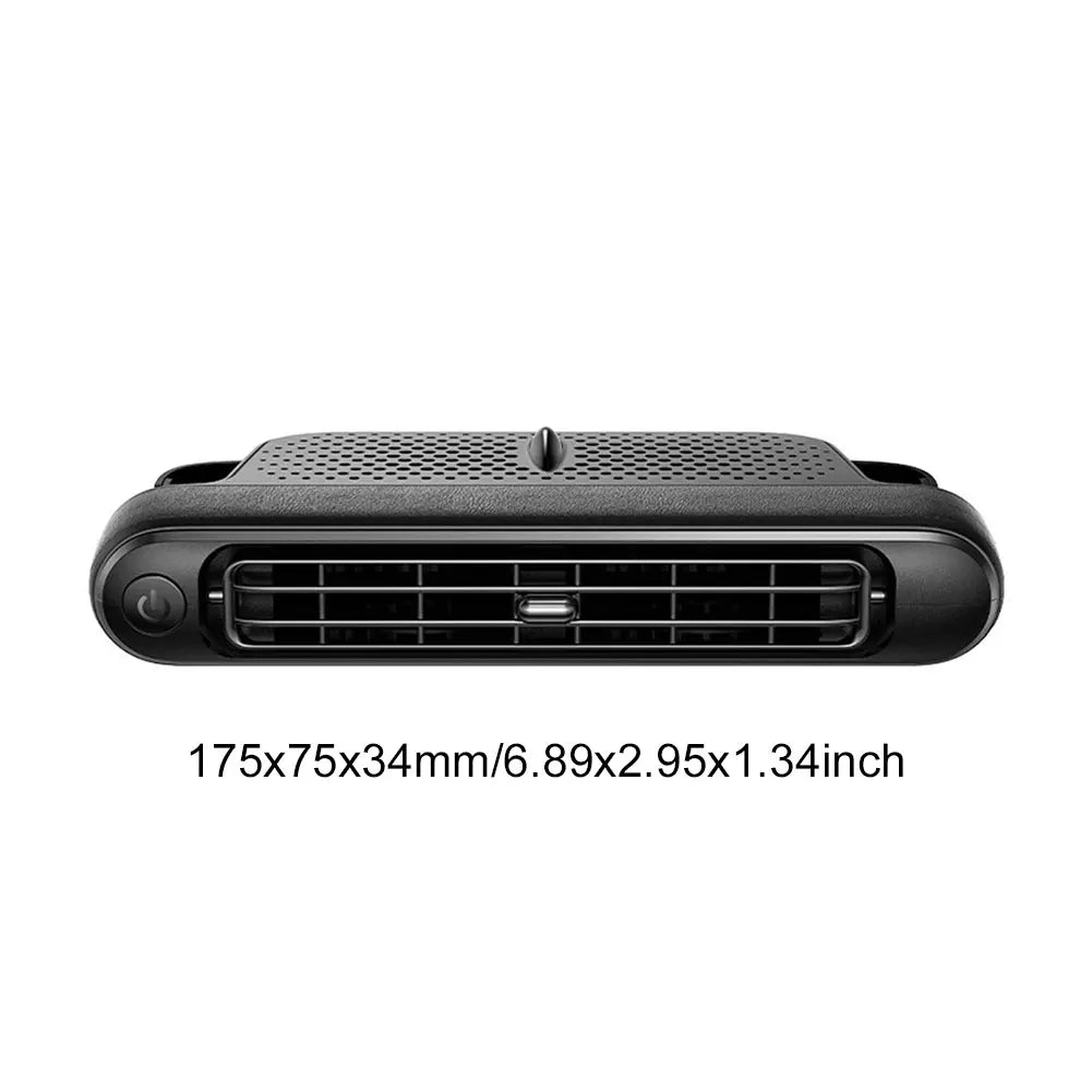 Ventilateur Appui-Tête Voiture USB — Refroidissement Siège Arrière 3 Vitesses