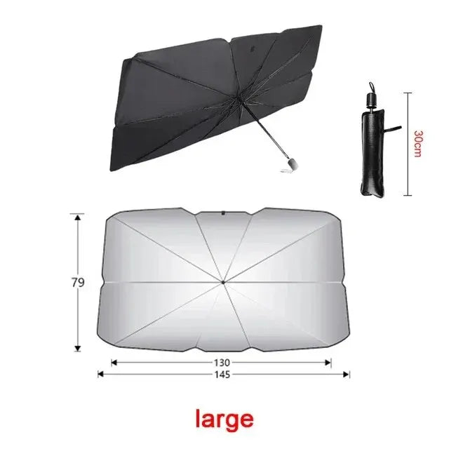 Pare-Soleil Voiture Pliable Universel — Anti-UV Toutes Fenêtres