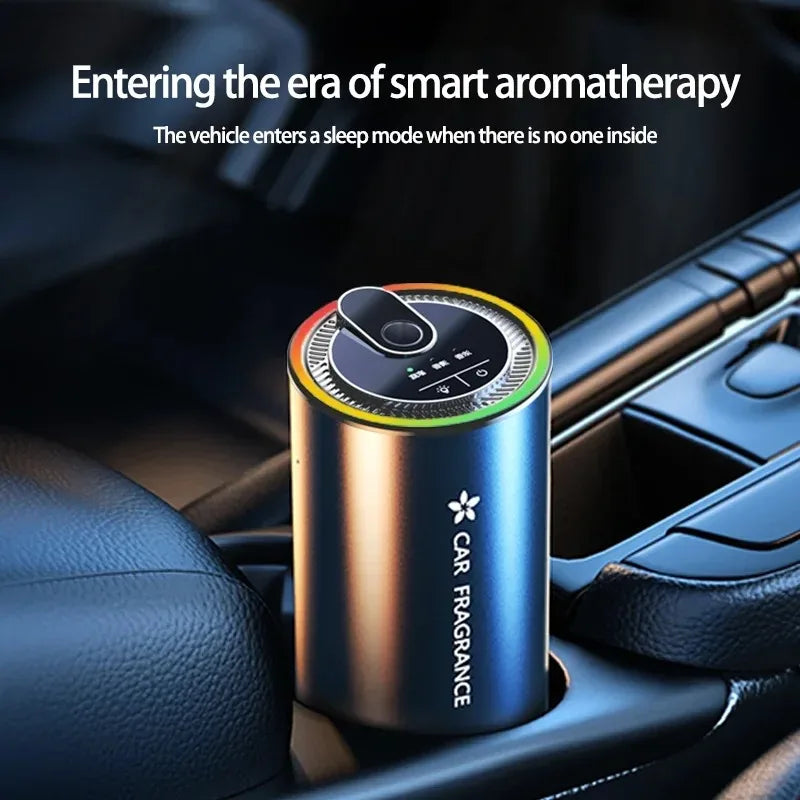 Diffuseur de Parfum Voiture Rechargeable USB — 1000mAh, LED