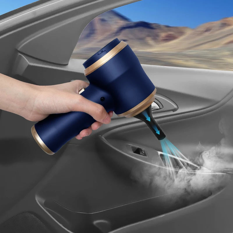 Aspirateur Voiture Sans Fil Portable — Haute Puissance, Rechargeable
