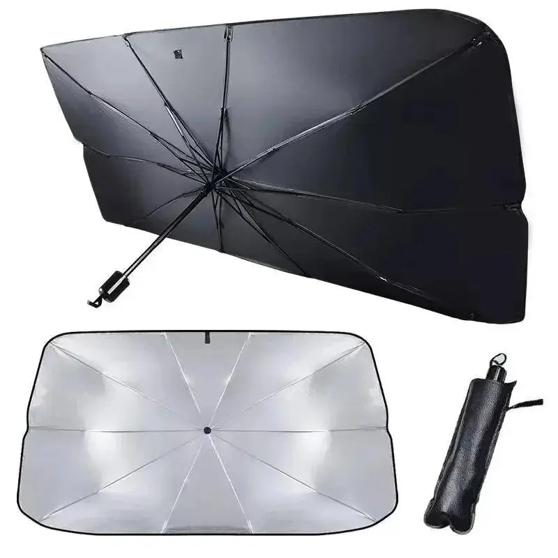 Pare-Soleil Voiture Pliable Universel — Anti-UV Toutes Fenêtres