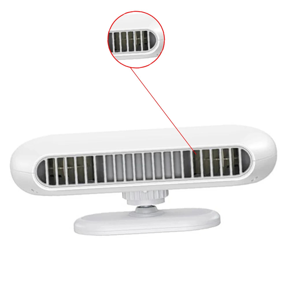 Mini Ventilateur Double Turbine Voiture USB 5V — Refroidissement Portable 4 Vitesses