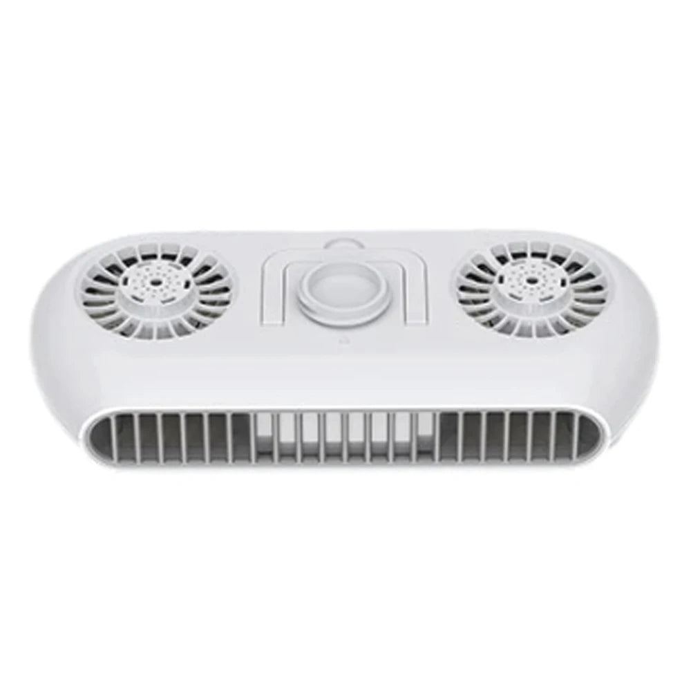 Mini Ventilateur Double Turbine Voiture USB 5V — Refroidissement Portable 4 Vitesses