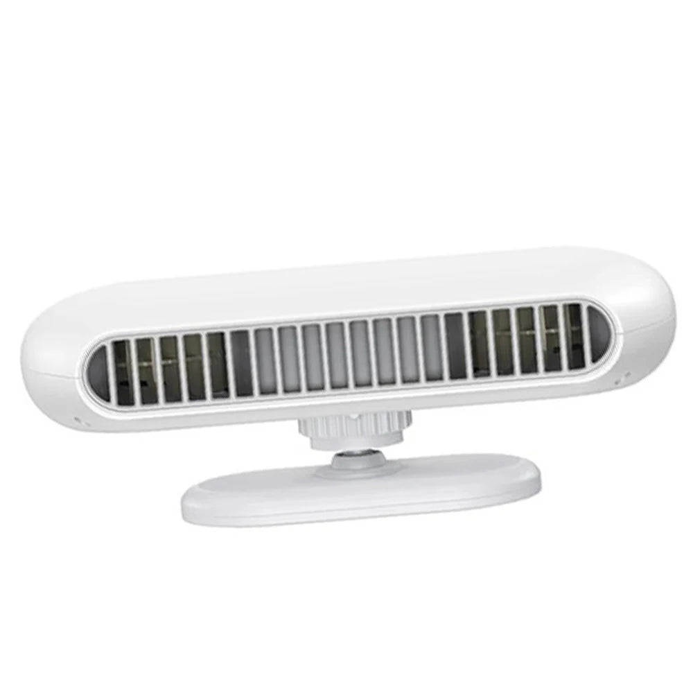 Mini Ventilateur Double Turbine Voiture USB 5V — Refroidissement Portable 4 Vitesses