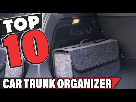 Organisateur Coffre Voiture 72L Pliable - Tissu Oxford